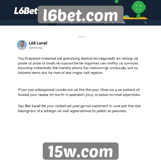 Opiniões de usuários sobre a experiência no l6bet.com