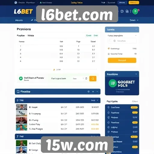 Interface de usuário do l6bet.com é amigável